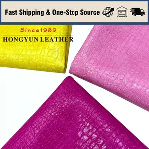 Cuir microfibre de crocodile de luxe, matériau synthétique durable et respirant pour chaussures de créateur - Grain exotique haute fidélité - Product Image 6