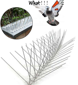 <span class=keywords><strong>Alambre</strong></span> de púas galvanizado de un solo filo - Barrera de seguridad antiescalada para muros, periféricos de cercas y protección de propiedades - Product Image 3