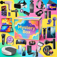 Set di 2 Pezzi Lucky Mystery Box Elettronica con Tablet, Occhiali Smart, Drone, Fotocamera, Smart Band, Supporto per Telefono e Accessori Tech Casuali