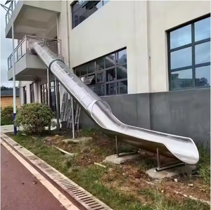 Bể Bơi Bằng Sợi Thủy Tinh Trượt Cho Nhà Kid Wooded Sân Chơi Với <span class=keywords><strong>Slide</strong></span> Ngoài Trời Trẻ Em Vườn Một Tháp Cầu Thang Đôi - Product Image 6