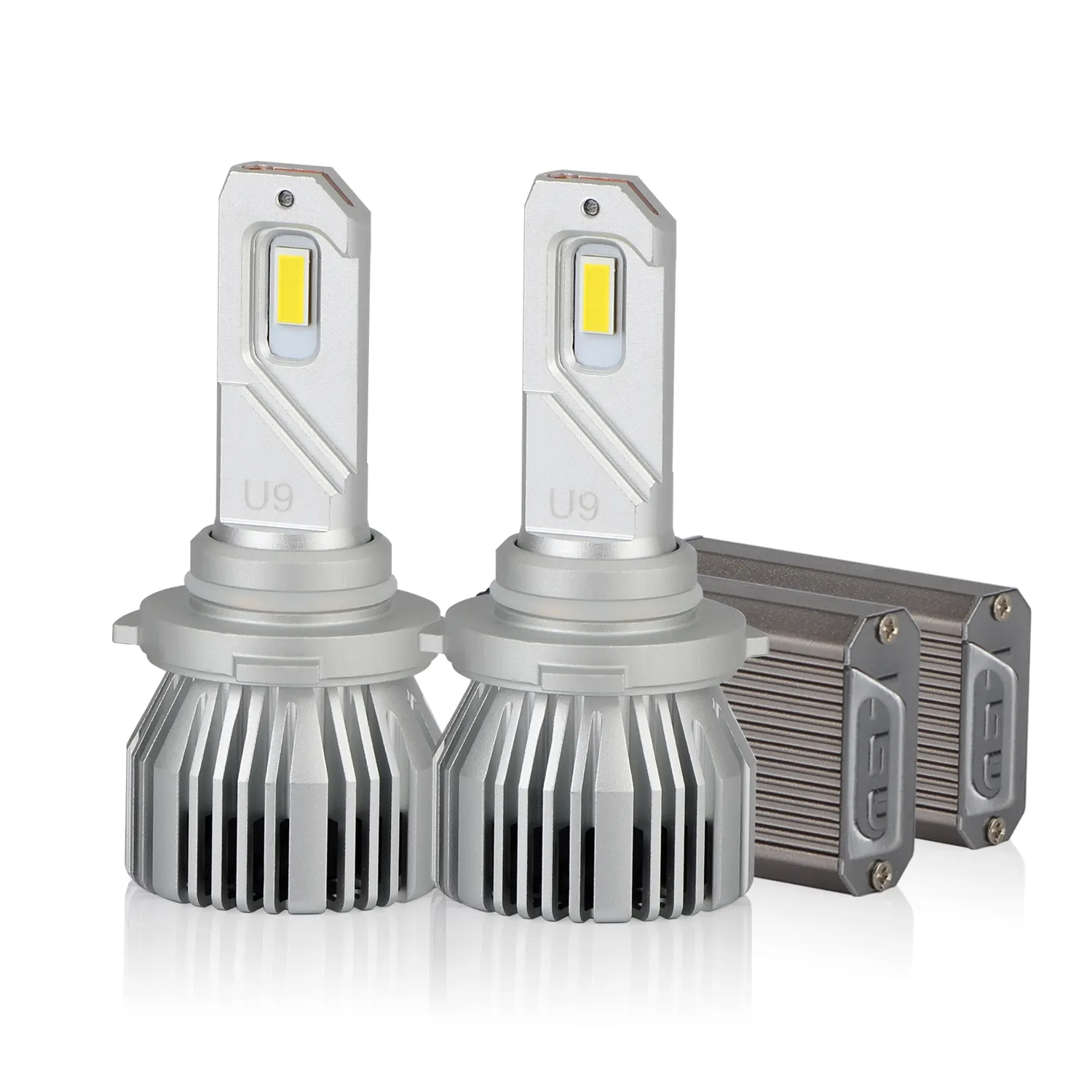 Bonsen U9 nuevo producto de alta potencia lumen mini led con canbus 10000LM 45W faros para coches sistema de iluminación led