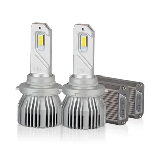 Bonsen U9 Produk Baru Daya Tinggi Lumen Tinggi Mini LED dengan CANBUS 10000LM 45W Lampu Depan untuk Mobil Lampu LED sistem