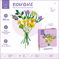 Bloques de Construcción Serie Ramo de Flores para Marcas de Juguetes OEM, Minoristas de Decoración del Hogar y Distribuidores Mayoristas de Importación a Nivel Mundial