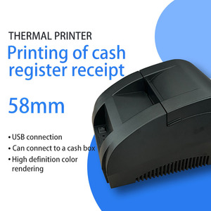Imprimante de reçus de caisse 58 mm à impression claire, très vendue, pour l'émission de tickets de prix au comptoir de vente au détail - Product Image 1