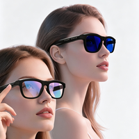 Lunettes Intelligentes Haut de Gamme Tout-en-un avec Caméra IA, Traduction, Écran Tactile Électronique, Changement de Couleur, Réglage de la Luminosité, Appel et Musique