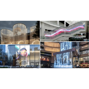 Pantalla LED Transparente Holográfica P3.91 para Aplicaciones Visuales Comerciales - Product Image 6