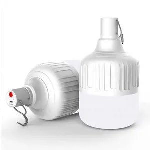 DC5V USB charging LED Rechargeable Bulb for Emergency Lighting