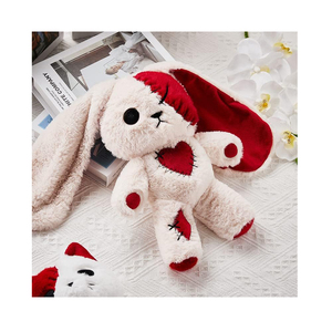 Peluche personnalisée lapin mignon, jouet en peluche, poupées voodoo, vente en gros, broderie douce, détail mini, poupée voodoo mignonne de dessin animé - Product Image 5