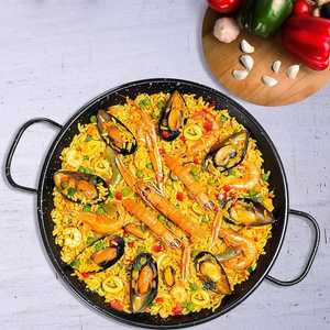 Padella per Paella Valenciana 38 Cm in Ferro Smaltato con 2 Manici, Adatta per Forno e Gas - Product Image 5