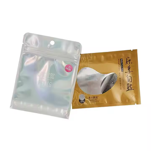 Feuille d'<span class=keywords><strong>aluminium</strong></span> transparente personnalisée par OEM à l'intérieur de la soudure à chaud avec pochette <span class=keywords><strong>debout</strong></span> à fermeture éclair - Product Image 3