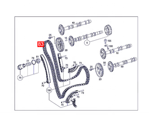 Chaîne de distribution moteur pour <span class=keywords><strong>mercedes</strong></span> benz 0009936376x164 W463 W164 W639 - Product Image 6