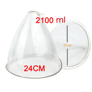 XXXL Copos Butt para Máquina De Vácuo 24cm 2100ml Copo Transparente para Colombiano Butt Lift Tratamento King Size Sucção A Vácuo BBL - Product Image 2