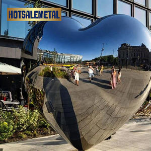 Escultura Metálica Moderna para Exteriores de Fábrica, Estatua de Arte, Escultura de Acero Hecha a Mano para Paisajes, Centro de Arte Contemporáneo - Product Image 6