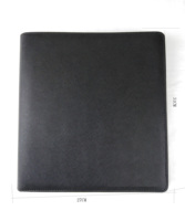 Portafolio de Cuero A4 Personalizado con Logotipo en Relieve, OEM ODM, PU PVC, con Carpeta, para Negocios, Oficina, Conferencias y Presentaciones