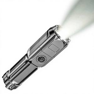 Powerful Rechargeable USB <b>LED</b> <b>Flashlight</b> 14500 100000 Lumens Tactical Zoom Fishing Hunting Portable - Product Image 1