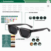 Lunettes de soleil de luxe pour hommes, style rétro ovale œil de chat, avec rivets, imprimé léopard, perforées, pour la conduite en extérieur