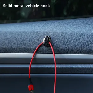 Nuevo Gancho Adhesivo Metálico para Coche, Gancho Multiusos para el Tablero, Kits Interiores - Product Image 2