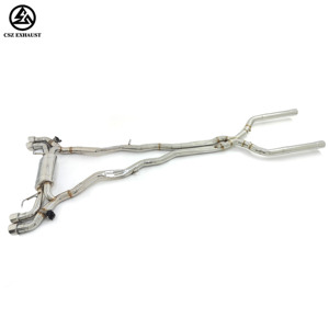 Sistema de Escape Catback con Válvulas CSZ SS304 para <span class=keywords><strong>BMW</strong></span> <span class=keywords><strong>M8</strong></span> F91/F92 S63 4.4T <span class=keywords><strong>V8</strong></span>, Sistema de Escape Valvetronic con Control Remoto - Product Image 1