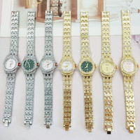 Montre analogique à quartz de luxe pour femme avec cadran en strass, montre habillée, montre-bracelet pour affaires