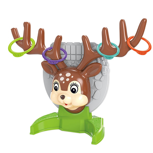 Kids Educational Toys Deer Shaped Board <strong>Games</strong> <strong>Hook</strong> and Ring <strong>Game</strong> Indoor Outdoor Tossing <strong>Game</strong> - Product Image 3