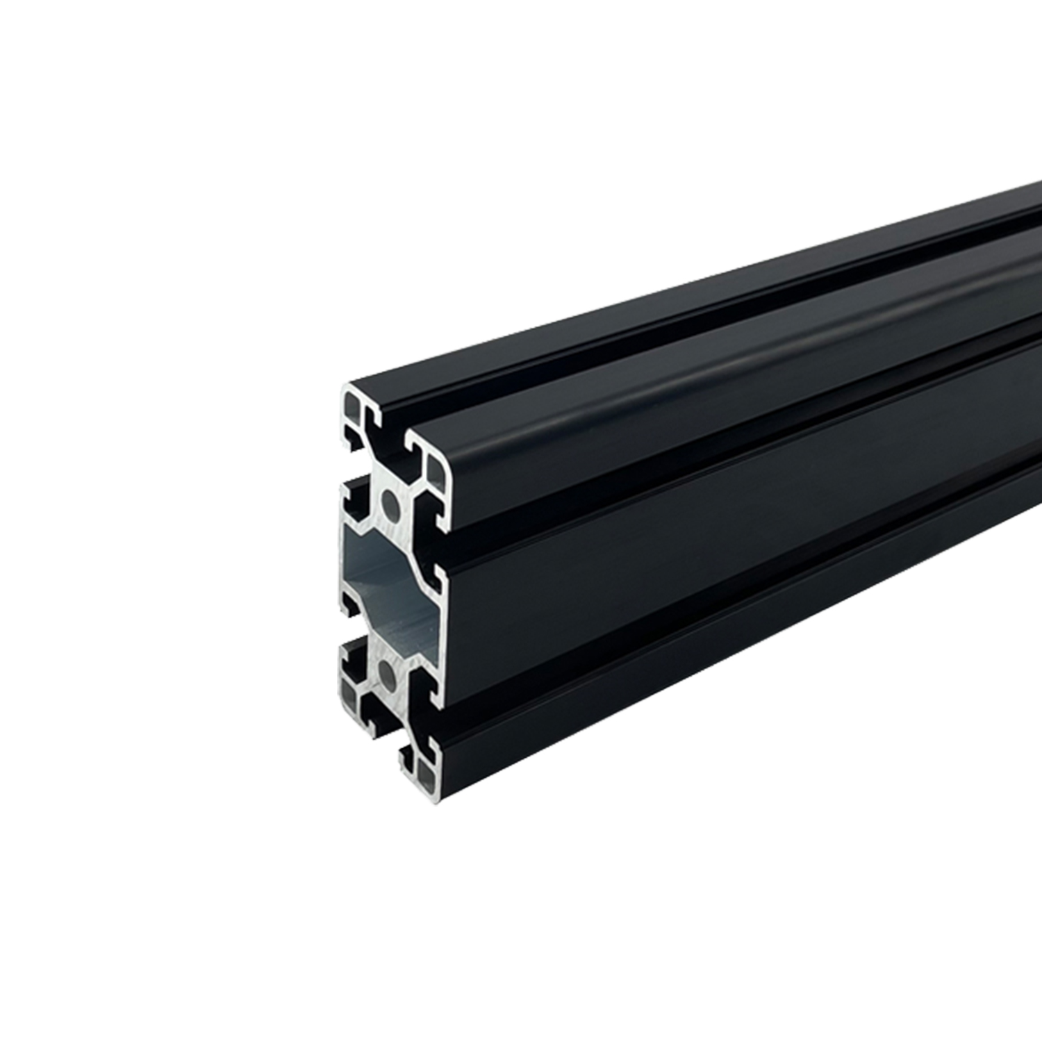 GANZTECH 40T/40 (80 mm), zwart deurvatslot, sleutelsleutel met 8 horizontale kuiltjessleutels, Aluminiumlegering eurocilinderslot, composietdeuren en UPVC