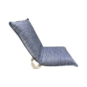 Chaise de <span class=keywords><strong>plage</strong></span> portable de luxe HSHINE avec coussin rayé |   <span class=keywords><strong>Siège</strong></span> inclinable pliable en acier inoxydable pour le camping en plein air et le jardin - Product Image 5