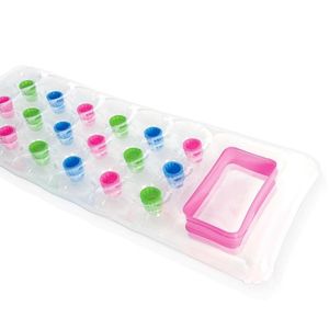ที่นอนเป่าลม 188x71 ซม. แบบใส มีรูสี 18 สี ที่นอนลอยน้ำสำหรับสระว่ายน้ำ - Product Image 5