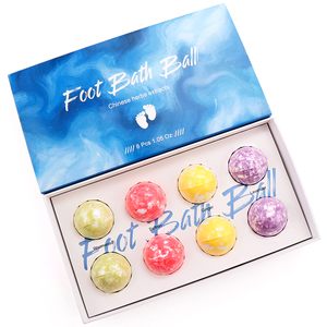 Pommeaux de douche à bulles en forme de boule, bombes de bain de <span class=keywords><strong>Spa</strong></span> de pieds - Product Image 4
