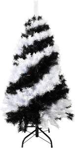 Arbre <span class=keywords><strong>de</strong></span> Noël <span class=keywords><strong>artificiel</strong></span> <span class=keywords><strong>de</strong></span> 4 pieds <span class=keywords><strong>de</strong></span> couleur rose et argentée pour les décorations d'intérieur <span class=keywords><strong>de</strong></span> maison et <span class=keywords><strong>de</strong></span> fête Thème festif d'Halloween - Product Image 6