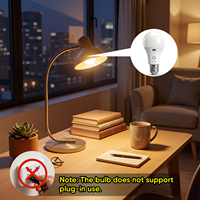 Ampoule LED rechargeable moderne en gros, lumière d'urgence à intensité variable, tricolore, commande tactile ou à distance pour éclairage extérieur et intérieur