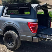 Capot rigide en acier imperméable pour pick-up, alliage d'aluminium antirouille, coque de camping-car pour Dodge Ram 1500 Ford F150 Toyota Hilux Tacoma