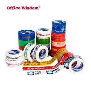 Factory customization bopp packing tape Custom size and printing Opaque tape Suitable for business office use Transparent Tape