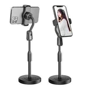 180 Degree Adjustable Smartphone Bracket Holder Flexible Lightweight C Clamp Phone Stand Video Holder Phone Stand with Lock