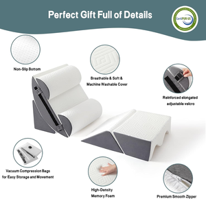 Nuovo <span class=keywords><strong>cuscino</strong></span> ergonomico a zeppa <span class=keywords><strong>per</strong></span> dormire in schiuma 25D <span class=keywords><strong>cuscino</strong></span> sano con zeppa <span class=keywords><strong>per</strong></span> dormire - Product Image 5