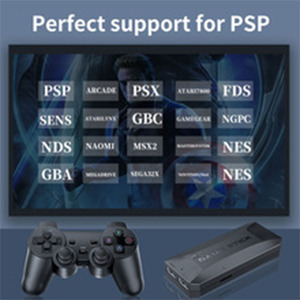 M16 aile <span class=keywords><strong>TV</strong></span> 64G dahili 20000 oyunları sopa 2 kablosuz denetleyici <span class=keywords><strong>Gamepad</strong></span> 4K HD Video oyunu konsolu noel hediyesi - Product Image 3