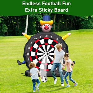 Jeu <span class=keywords><strong>de</strong></span> fléchettes <span class=keywords><strong>de</strong></span> football gonflable géant <span class=keywords><strong>de</strong></span> 14 pieds Jeu <span class=keywords><strong>de</strong></span> fléchettes <span class=keywords><strong>de</strong></span> football gonflable pour l'extérieur Cour Gym Camp <span class=keywords><strong>Sport</strong></span> Jeux utilisation commerciale - Product Image 2