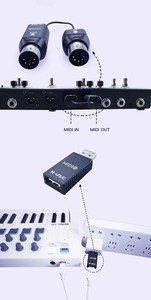Pédale MIDI portable rechargeable Boss M-VAVE Chocolate, 4 boutons, contrôleur MIDI sans fil BT pour performance musicale - Product Image 5