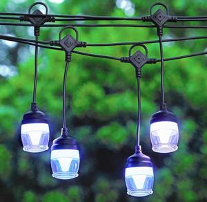 크리스마스 파티 게임 장식 음악 모드 Dimmable RGB 색상 변경 LED 문자열 빛 - Product Image 6