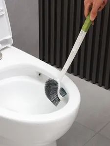 Zenidoo PP Dual Head Toilet <b>Brush</b> Base TPR Silicone Eco-Friendly Handheld <b>Cleaning</b> No Dead Corners Squat Toilet <b>Extended</b> Hard - Product Image 4