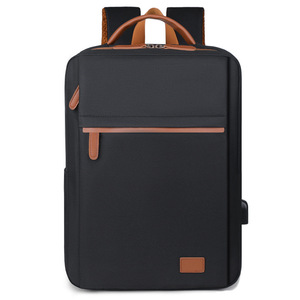 Laptop <b>Backpack</b> <b>Large</b> Capacity Gray Unisex Travel Bag With Handle Spring 2026 - Product Image 4