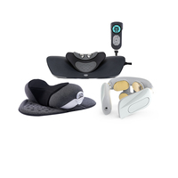 Alphay OEM Pulse électrique basse fréquence EMS Vibration chauffante Masseur électrique de traction du cou pour la relaxation du cou