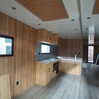 Personnalisable DIY Modulaire De Luxe 3 Chambres Villa Économique Préfabriqué Granny Flat House Plans Facile Assemblage Panneau Sandwich