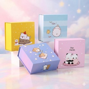 Macaron-colored <b>cardboard</b> heaven-and-earth cover gift boxes-Vietnam FSC Certified Luxury Packaging Factory - Product Image 2