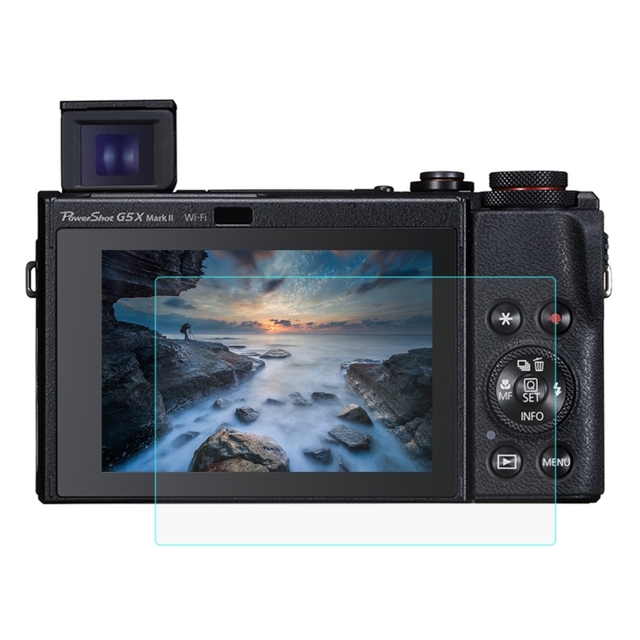 PULUZ 2.5D 9H Tempered Glass Screen Protector for Canon 5D Mark III Protective LCD Camera Cover