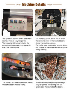 3.5kg 2.5kg Commercial <strong>Coffee</strong> Roaster Specialty <strong>Coffee</strong> Roasting <strong>Green</strong> Bean Roasting <strong>Machine</strong> - Product Image 3