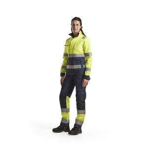 BLAKLADER - 490318113389XL Chaqueta Hi-Vis para Mujer Amarillo/Azul marino-EAN 7330509587072 ROPA DE TRABAJO DE LA HI-VIS - Product Image 3