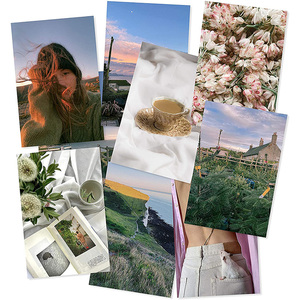 Kit de collage mural 50 affiches en carton de 4x6 pouces pour chambre de filles affichage de photos de dortoir mignon avec conception personnalisée - Product Image 4