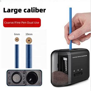 <span class=keywords><strong>Taille</strong></span>-<span class=keywords><strong>crayon</strong></span> électrique pour les élèves du primaire et le <span class=keywords><strong>taille</strong></span>-<span class=keywords><strong>crayon</strong></span> à grande ouverture à 3 angles épais pour enfants - Product Image 2