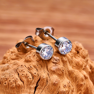 Venta al por mayor ASTM G23 titanio circón incrustaciones caracola hélice pendiente con bisagras Clicker Trangus nariz anillo mujeres Piercing joyería - Product Image 4
