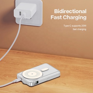 <span class=keywords><strong>Cargador</strong></span> Portátil Magnético <span class=keywords><strong>Inalámbrico</strong></span> Multifuncional de 15W y 10000mah, <span class=keywords><strong>3</strong></span> <span class=keywords><strong>en</strong></span> <span class=keywords><strong>1</strong></span>, para Teléfono Inteligente y Reloj, con Soporte - Product Image 4